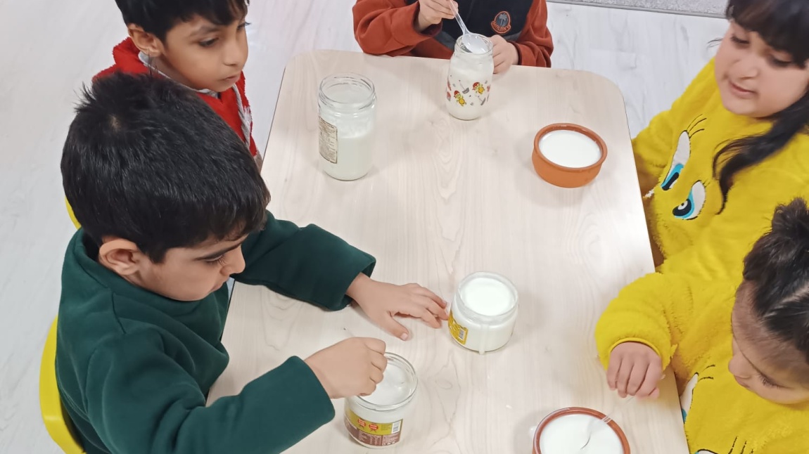 Kültürün İzinde Projesi Kapsamında Yoğurt Mayala